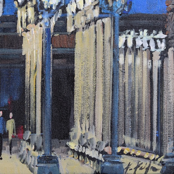 Kathleen Keifer: Electric Blue LACMA Lights image 8