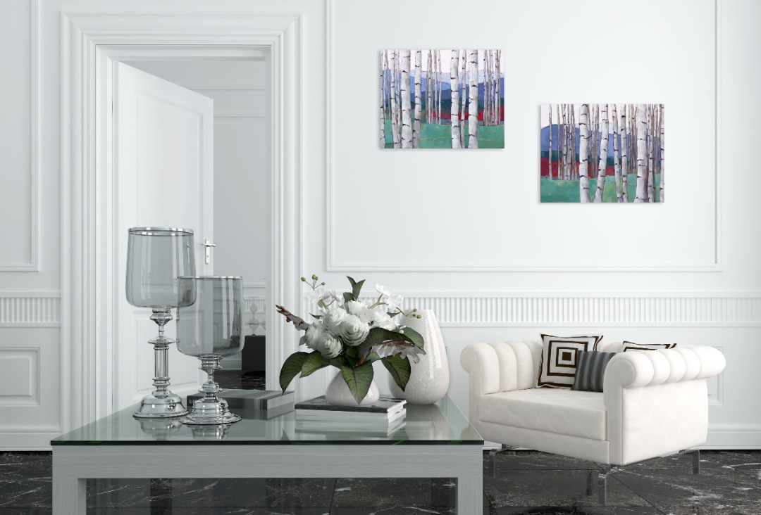 Beth Munro: Vermont Landscape (Diptych) image 9