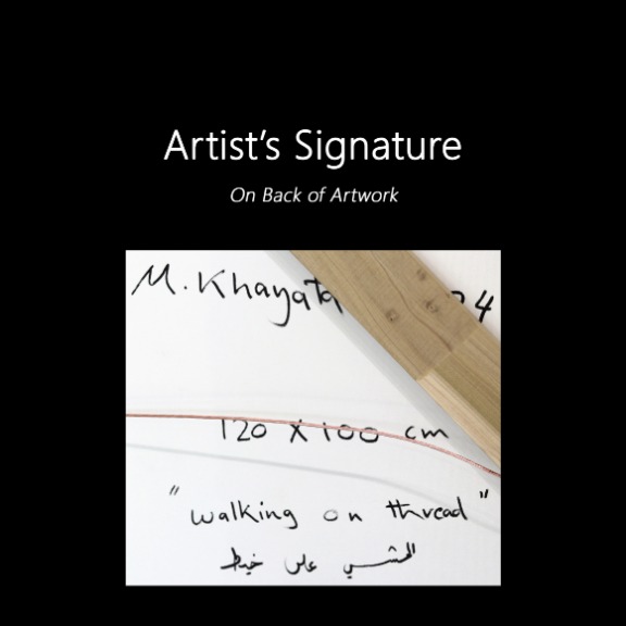 Mohamad Khayata: Walking on Thread image 9