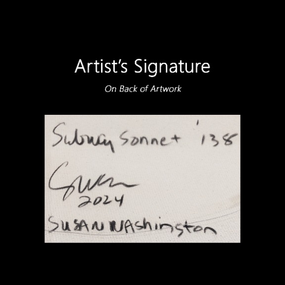 Susan Washington: Subway Sonnet #138 image 9