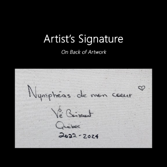 Ve Boisvert: Nympheas De Mon Coeur image 9