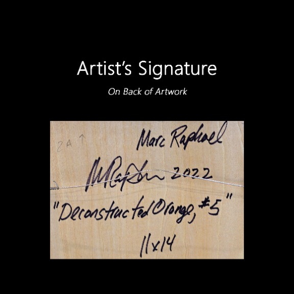 Marc Raphael: Deconstructed Orange 5 image 9