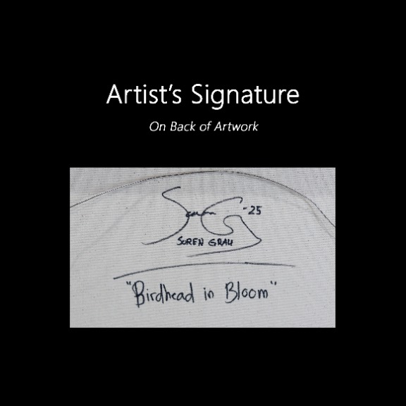 Soren Grau: Birdhead in Bloom image 9