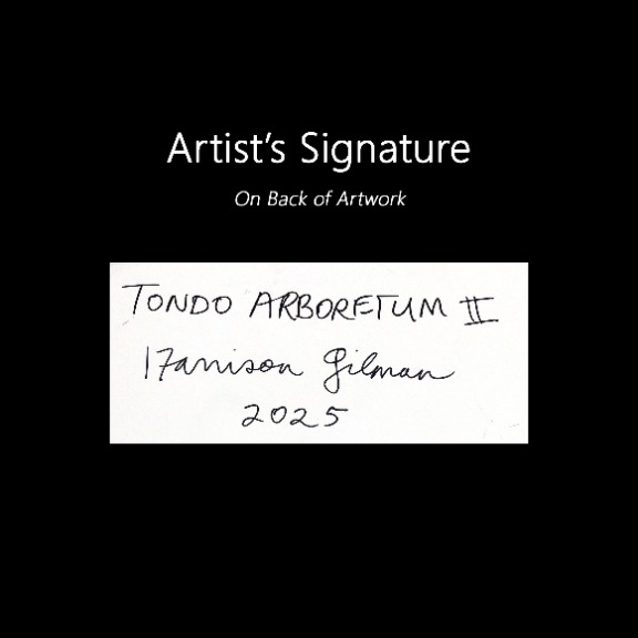 Harrison Gilman: Tondo Arboretum II image 9