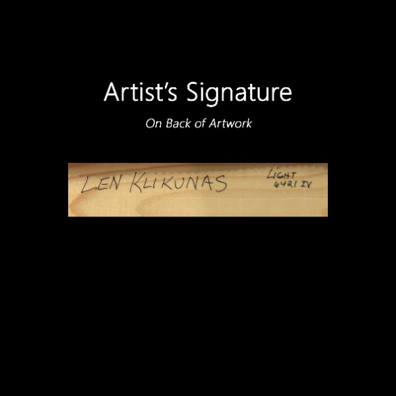 Len Klikunas: Light 6421IV image 9