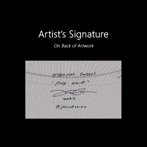 Jason DeMeo: Eternal Sunsets: ROSE GOLD image 9