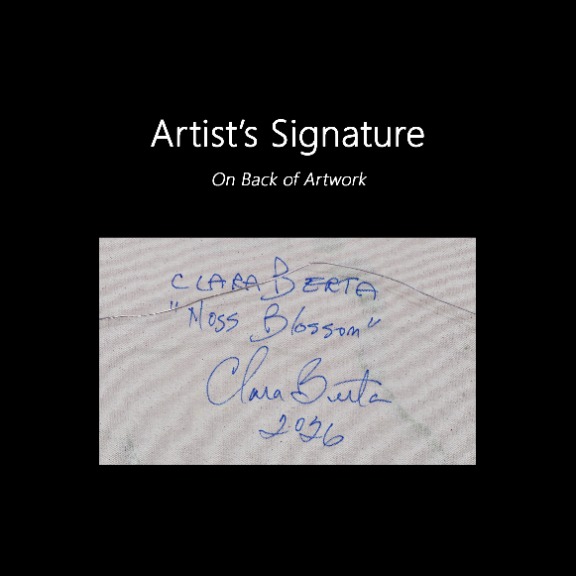 Clara Berta: Moss Blossom image 9