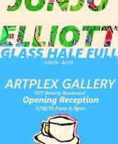 Glass Half Full: Jonjo Elliott at Artplex Gallery: July 17, 2019 - July 31, 2019