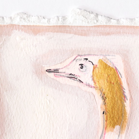 Kellie Newsome: Elegant Bird Facing Left image 3