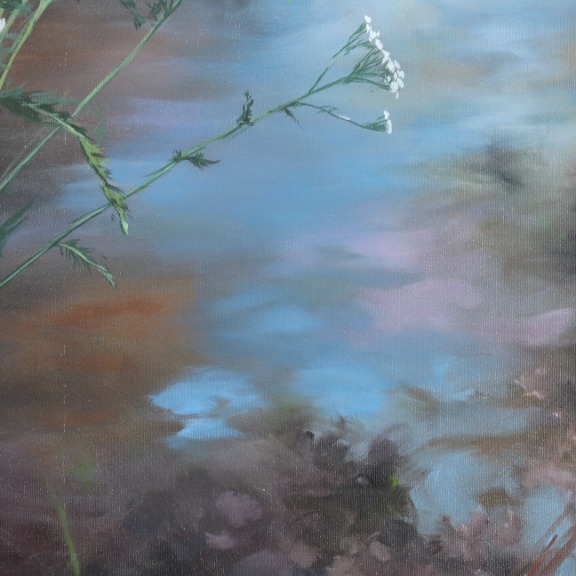 Amber Young: Lorne's Pond with Yarrow image 4
