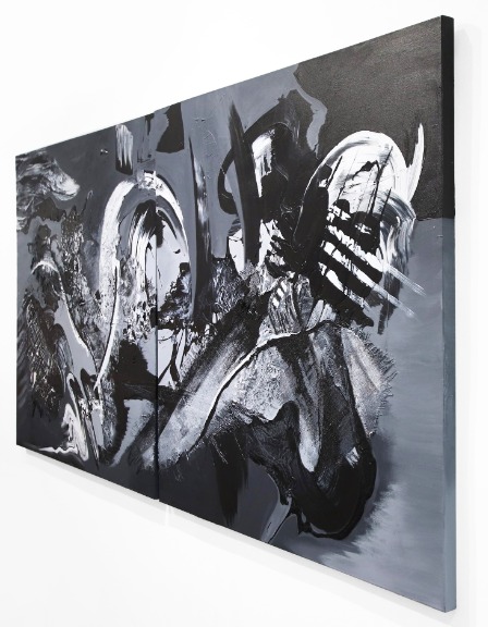 Gail Titus: Gravitational Forces (Diptych) image 6