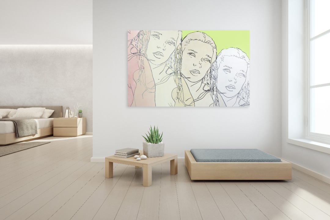Hilary Bond: Untitled (Green, Pink, Ivory, Pearl Kate) image 9
