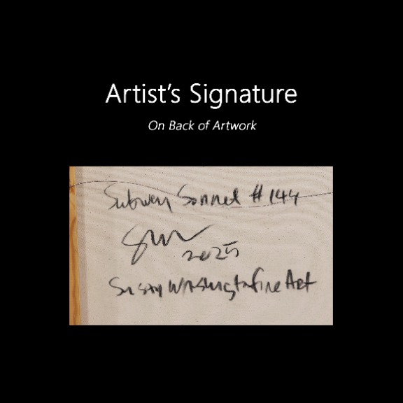 Susan Washington: Subway Sonnet #144 image 9